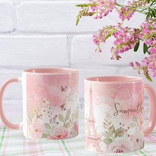 Fleur de Paris - Mug personnalisé avec la Tour Eif