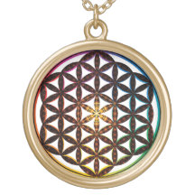 Fleur de pendentif de la vie