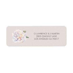 Fleur de pivoine Mauve