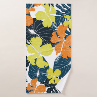 Fleur de printemps : Vintage texture florale