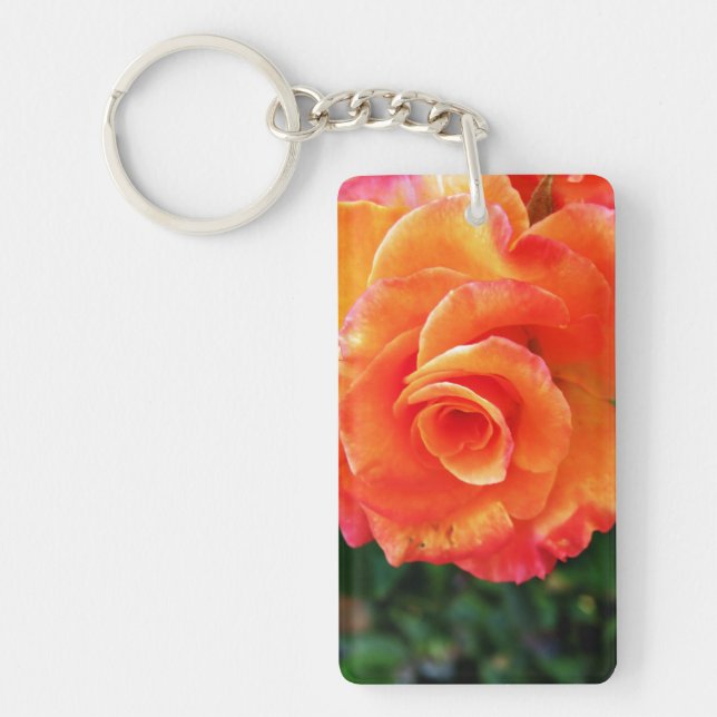 Fleur de rose orange (Devant)