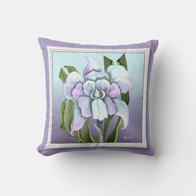 Fleur de Smeraldo Lancer Oreiller (Recto)