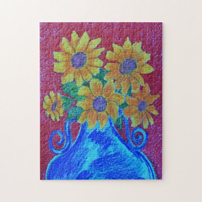 Fleur de Sun, foyer, puzzle (Vertical)