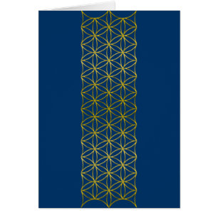 Fleur de vie / Blume des Lebens - Or frontalier