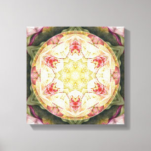 Fleur de vie Mandala 6 toile enroulée Imprimer