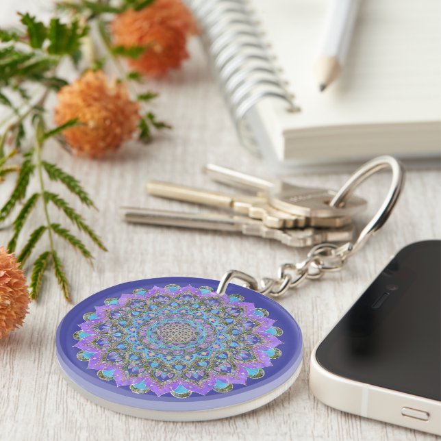 Fleur De Vie - Mandala India Style 2 (Devant droit)