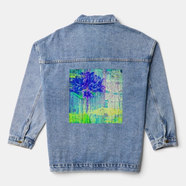Fleur de violet bleu (Verso)