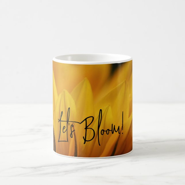 "Fleur !" Design de mug. Customisez votre tasse ! (Centre)