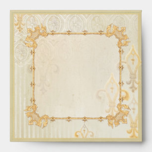 Fleur di Lys Damask 2 - Enveloppe de rapprochement