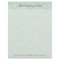 Fleur di Lys Damask Aqua Stationery