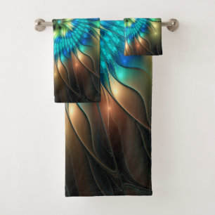 Fleur d'Imaginaire lumineux, Fractale Abstraite co