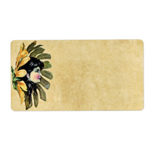 Fleur Étiquette
