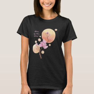Fleur fleurie T-shirt mère Jour