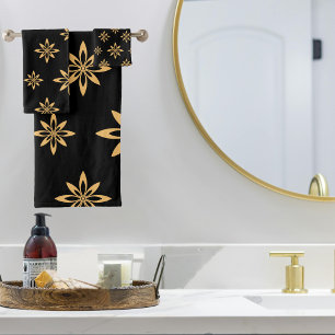 Fleur foetale géométrique étoilée
