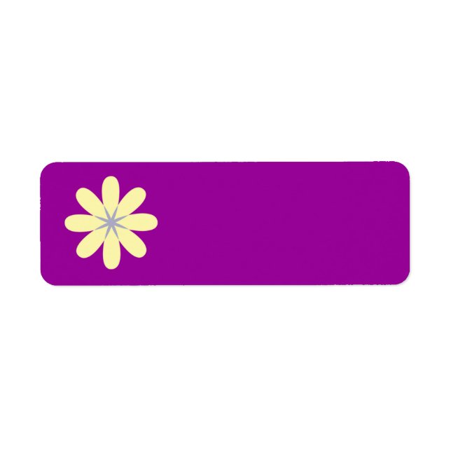 Fleur gris jaune (Devant)