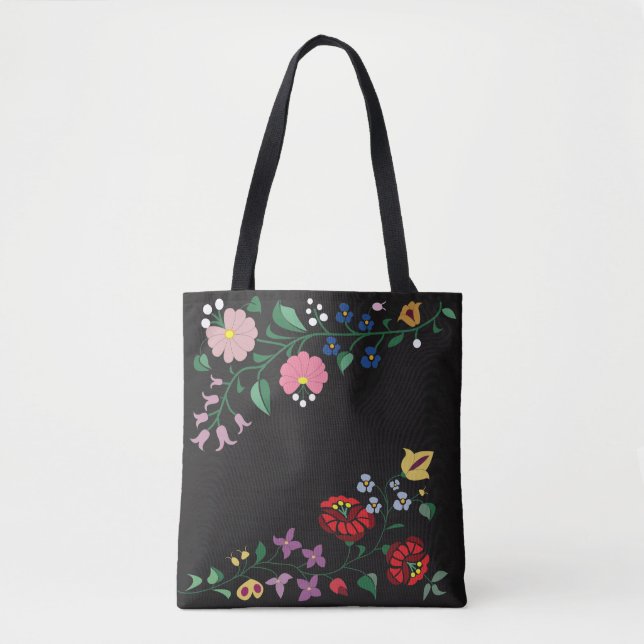 Fleur hongroise traditionnelle de sac de (Devant)