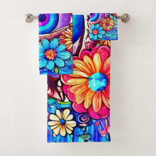 Fleur hypnotique pour l'œil