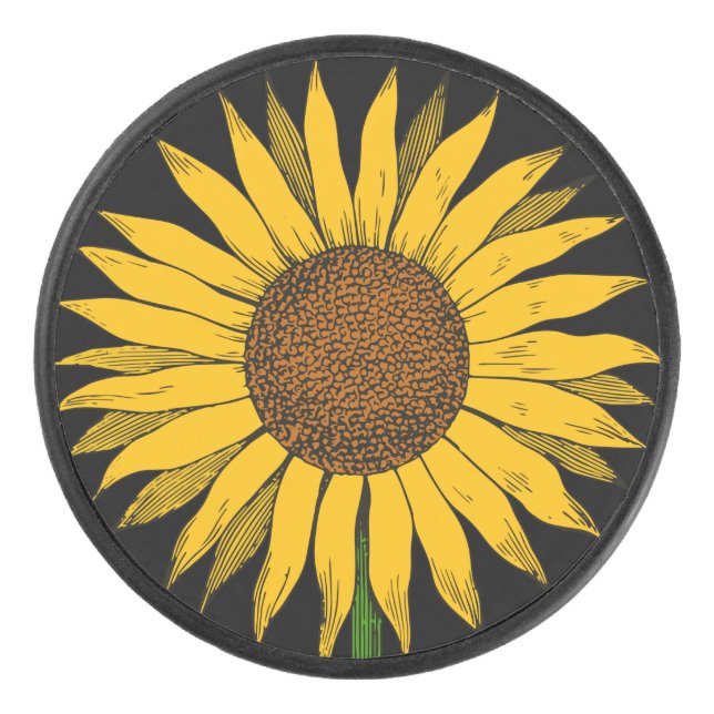 Fleur jaune de tournesol (Devant)