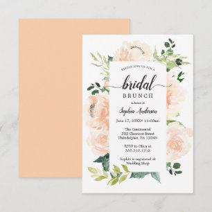 Fleur Jolie Pretty Floral Bridal Shower Invites