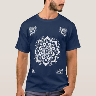 Fleur Mandala Gras - T-Shirt
