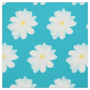 Fleur marguerite florale motif imprimé tissu de ma