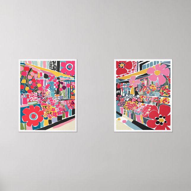 Fleur Marimekko Imprimer audacieux maximalisme ens (Recto)
