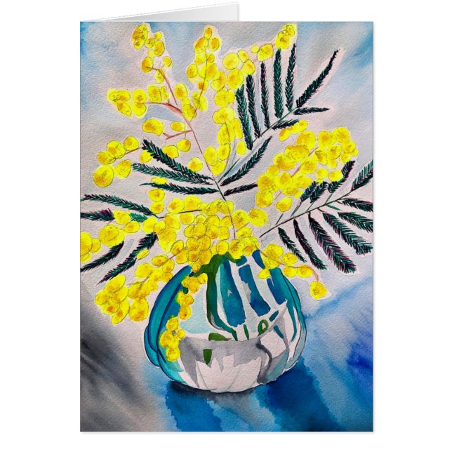Fleur native australienne de Wattle jaune (Devant)