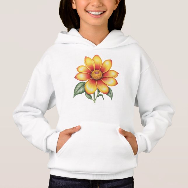 Fleur orange (Devant)