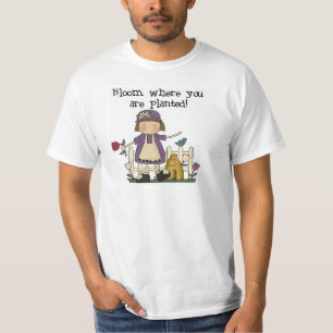 Fleur où vous êtes les T-shirts et les cadeaux