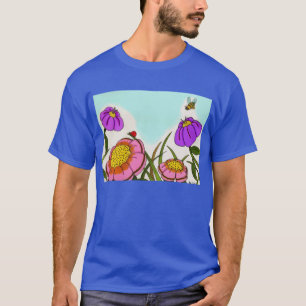 Fleur Pré Adulte T-Shirt foncé
