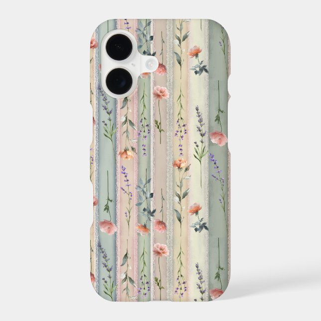 Fleur rayée vintage (Verso)
