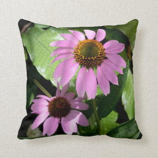 Fleur rose - coussin