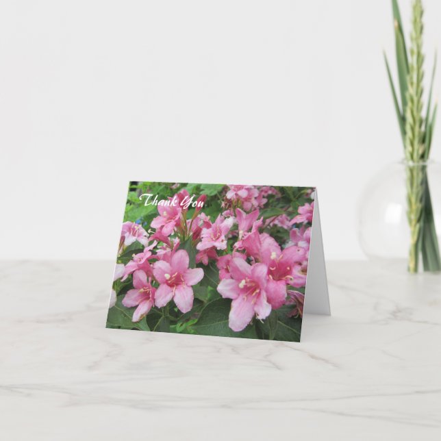 Fleur rose Merci (Devant)