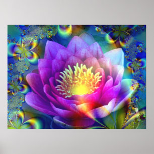 Fleur sacrée de l'amour - Poster