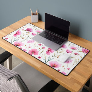 Fleur sauvage à l'aquarelle rose