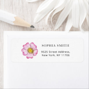 Fleur sauvage bébé en baby shower fleuri