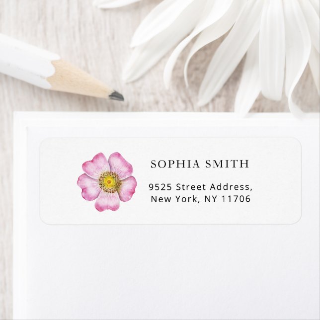 Fleur sauvage bébé en baby shower fleuri (En situation)