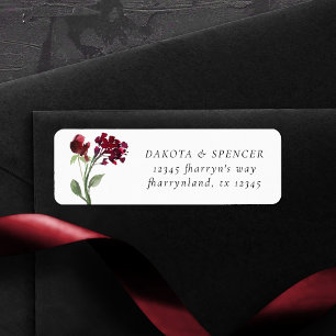 Fleur sauvage Crimson Red Bohemian Adresse de re