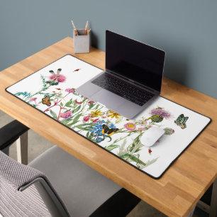 Fleur sauvage d'aquarelle Insectes Floral Spring G