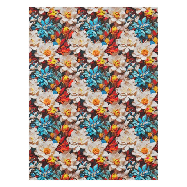 Fleur sauvage Galore Nappe (Devant)