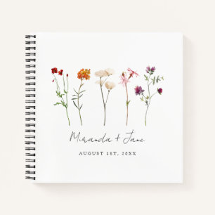 Fleur sauvage Lesbian Pride Floral Mariage livre d