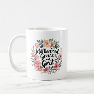 Fleur sauvage Mama Mug | Coupe Florale Grace & Gri