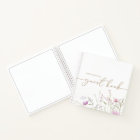 Fleur sauvage Meadow Baby shower Livre d'invité