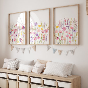 Fleur sauvage Meadow Girls Nursery