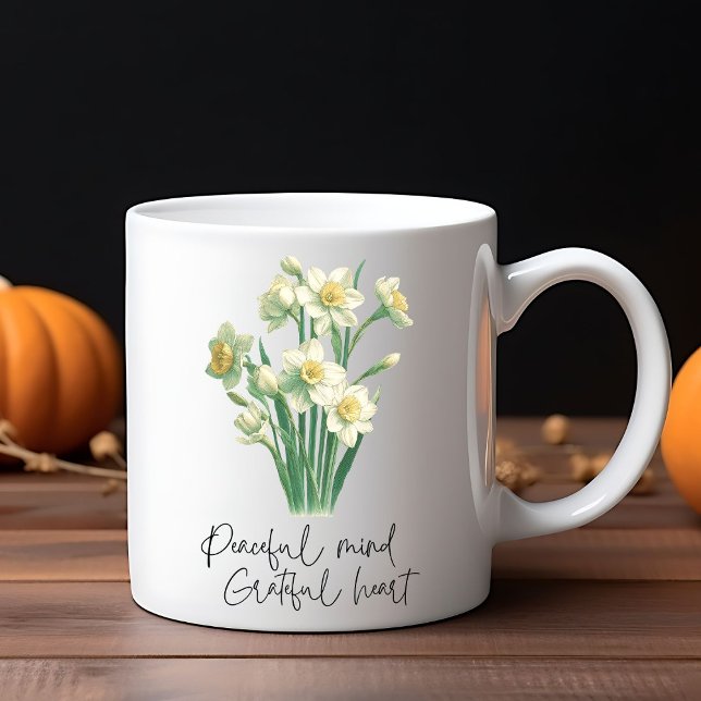 Fleur sauvage Narcissus Café Mug (Créateur téléchargé)