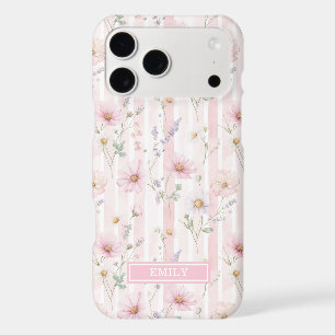 Fleur Sauvage Rose Monogrammée