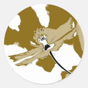 Fleur seule - Stickers Art