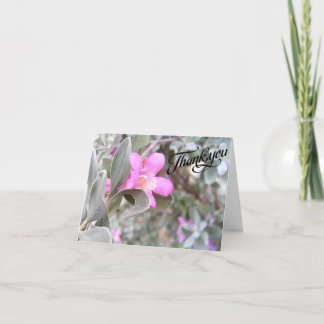 Fleur Texas Sage - Carte de remerciements vierge