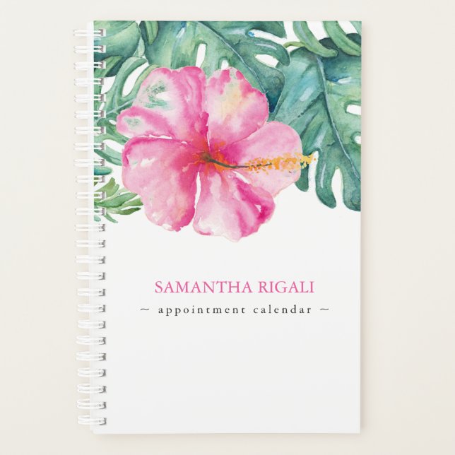 Fleur tropicale aquarelle (Devant)