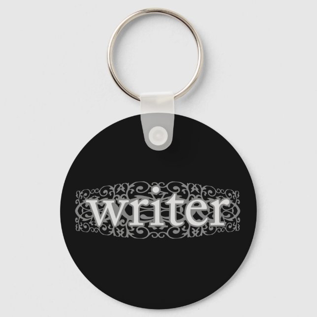 Fleur Writer Keychain (Front)